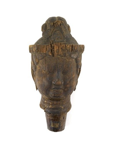 Head of a bodhisattva