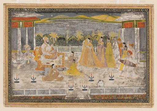 A palace scene