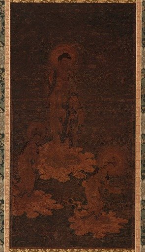Buddha Amida's welcoming descent