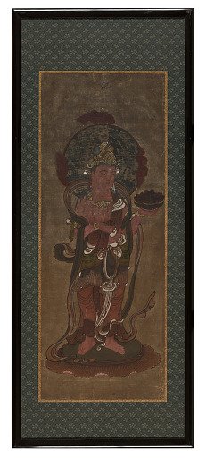 One of the 12 deva: Ji-ten (<em>Prthivi</em>)