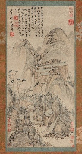 The thatched hut at Liangchang