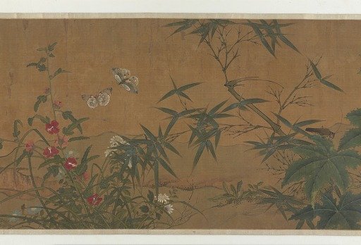 Flowers, birds, and insects