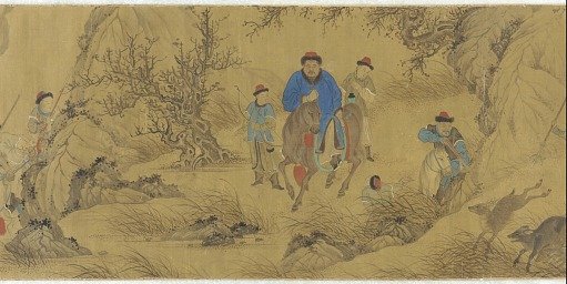 A hunting scene