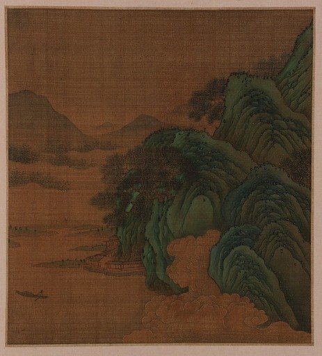 Landscape: hills, valley, and stream