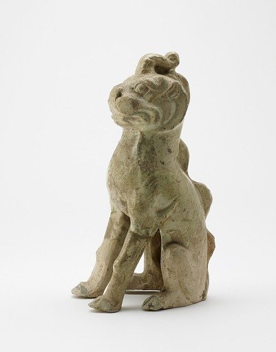 Tomb figure of a seated qilin