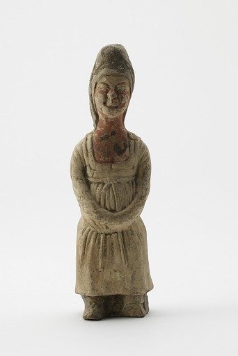 Tomb figure of a female attendant