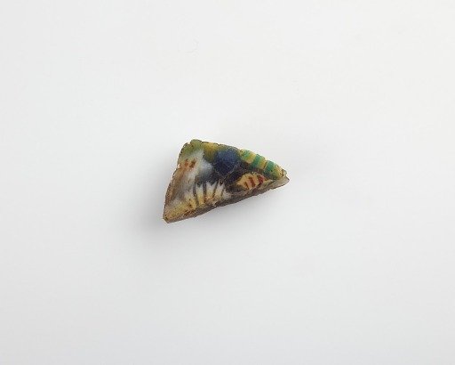 Fragment of an inlay with a floral design
