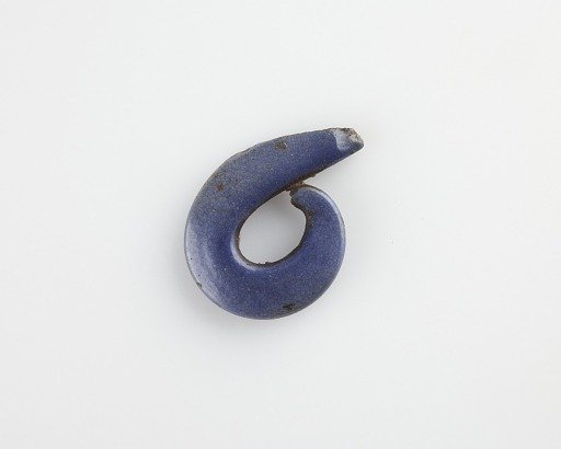 Fragment of an inlay in the form of a ram's horn