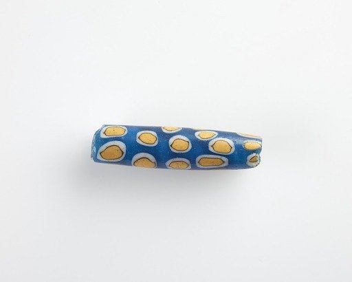 Bead, cylindrical; longitudinal bore