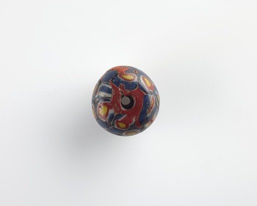 Bead, spherical; longitudinal bore