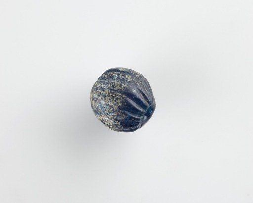 Bead, melon-shaped