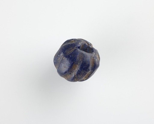 Bead, melon-shaped