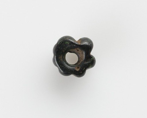Bead, melon-shaped