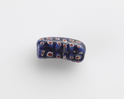 Bead, cylindrical, a little bent