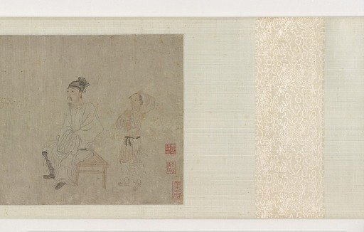 Xiao Yi obtaining the Lanting Manuscript by trickery