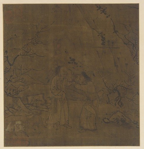 The tearful parting of Su Wu and Li Ling
