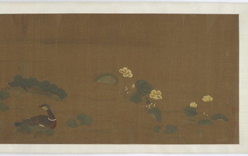 Flowers, ducks, and quail