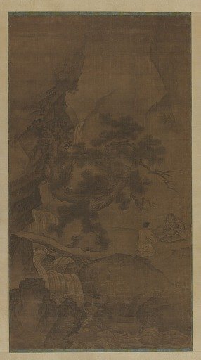 Discussing the Dao in the shade of pines 松陰論道圖