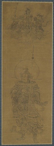 Portrait of a Deva King 提婆王圖