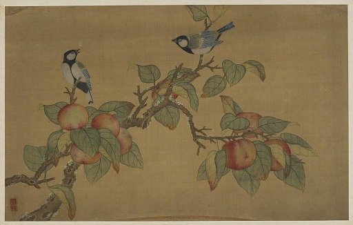 Birds and fruit