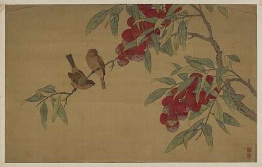 Birds and fruit