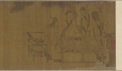 Elegant gathering in the western garden