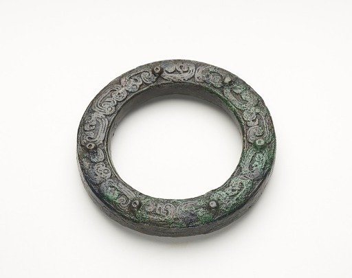 Ring handle of a vessel