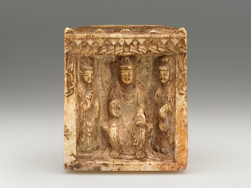 Four-sided miniature stele