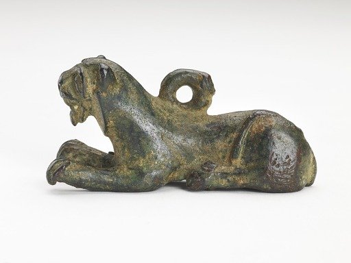 Ornament in the form of a tiger