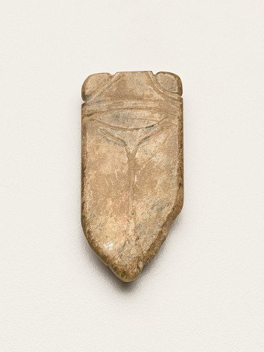 Tongue amulet in the form of a cicada (<em>hanchan</em>)