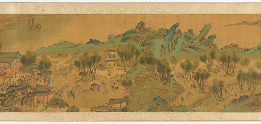 Spring festival on the river