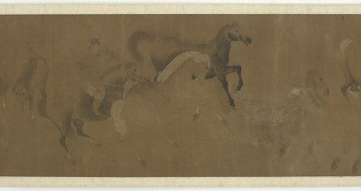Eight steeds and a groom