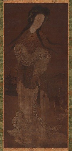 Standing figure of a female Immortal
