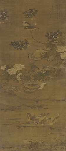Flowers, ducks, and other birds