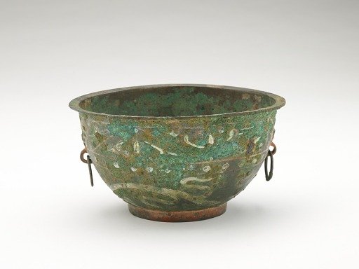 Bowl with painted designs
