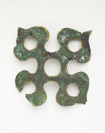 Ornament in the form of a persimmon receptacle (fragment)