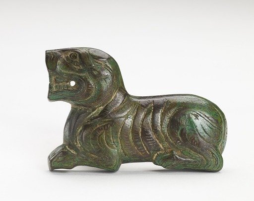 Tally in the form of a tiger (fragment)