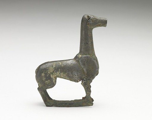 A standing deer