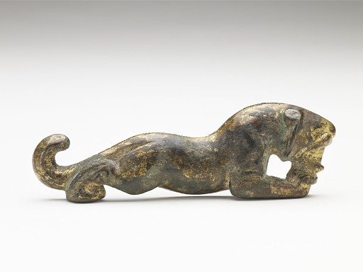 Tally in the form of a tiger (fragment)