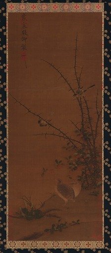 Quails, other birds, and brambles