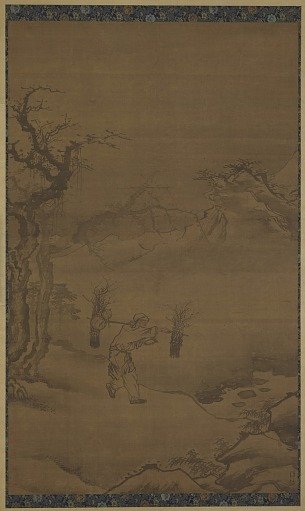 The studious woodcutter Zhu Maichen