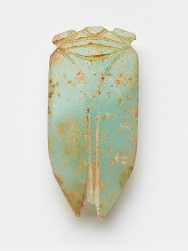 Tongue amulet in the form of a cicada