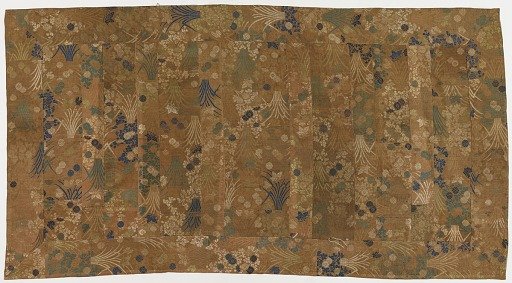 Buddhist monk's mantle, refashioned from karaori Noh robe