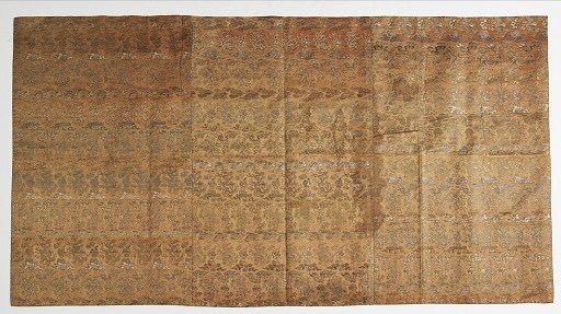 Brocade, silk. Altar cloth
