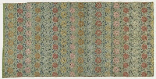 Length of silk brocade
