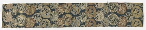 Length of silk brocade