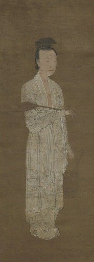 Portrait of a woman in white: Lu Meiniang 廬媚娘像