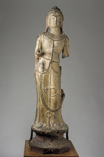 Standing figure of Bodhisattva
