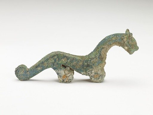 Handle of a ritual vessel (fragment)