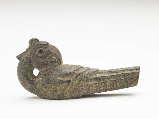 Finial in the form of a bird